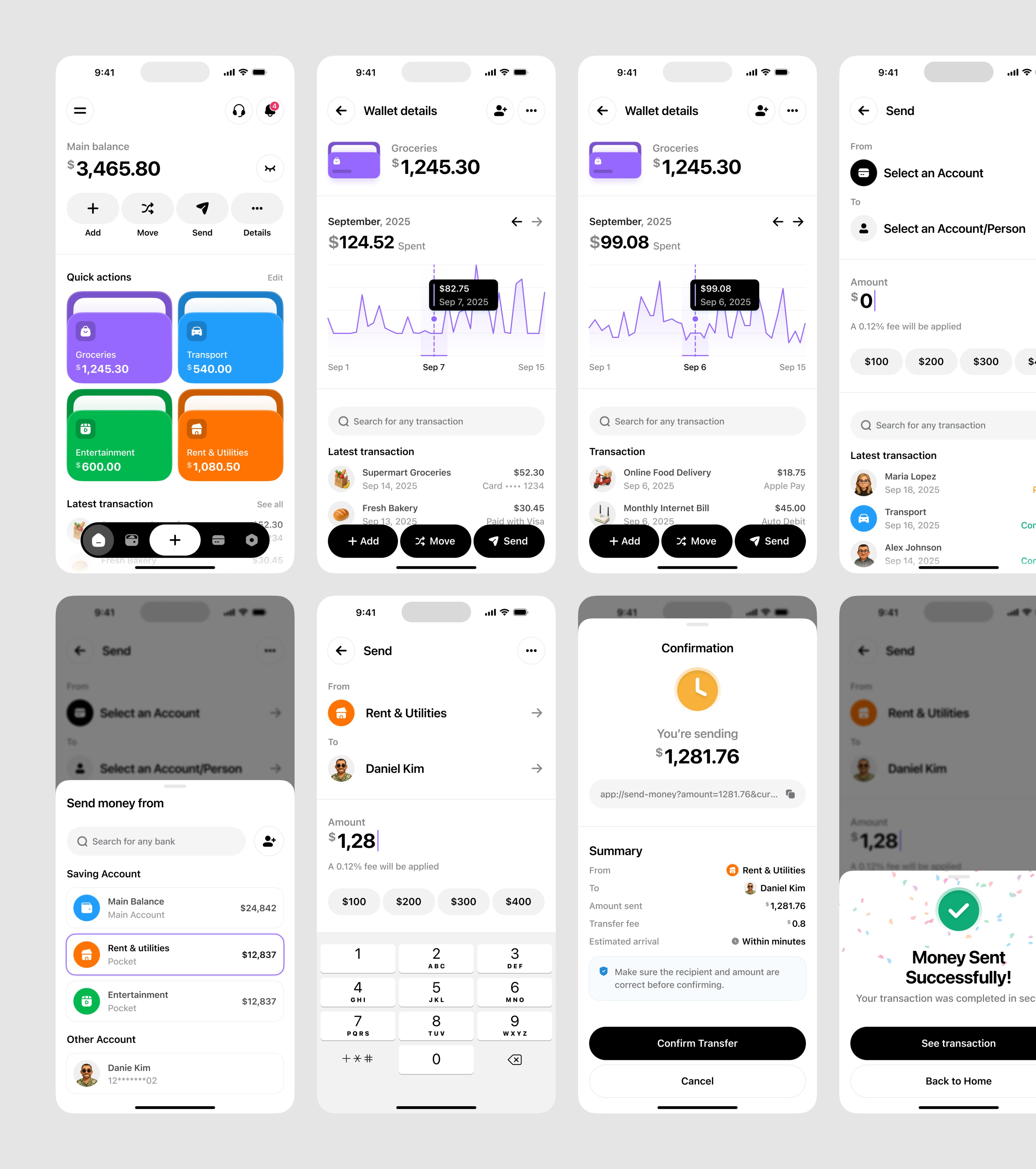 Web design and app development project
